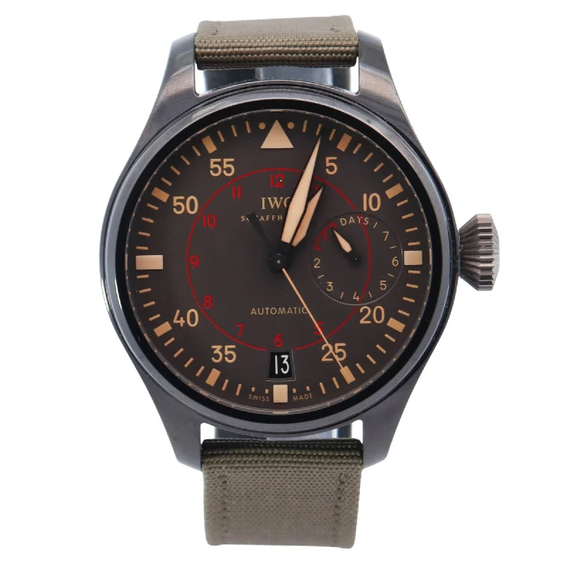 Watches Fit Options-Watches Size Options-IWC Big Pilot 48mm Grey Dial Watch Ref# IW5029-02