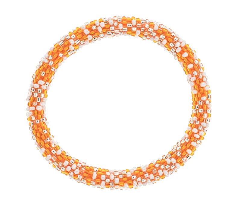 Bracelets Flair Reviews-Game Day Roll-On® Bracelet <br> Burnt Orange Speckled