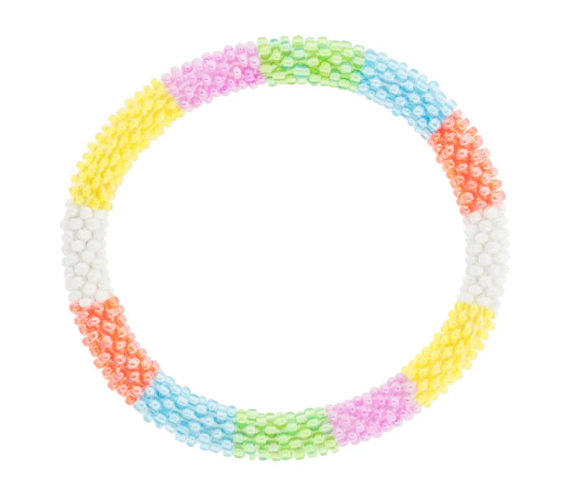 Bracelets With Crescent Designs-8 inch Roll-On® Bracelet <br> Beach Ball