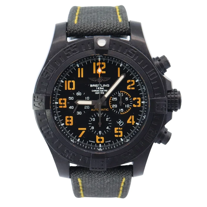 Watches For Show Nights-Watches For Party Wear-Breitling Avenger 50mm Black Dial Watch Ref# XB0170E4-BF29-257S