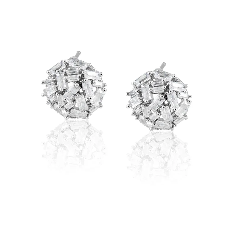 Thick Earrings For Life-Amara CZ Stud