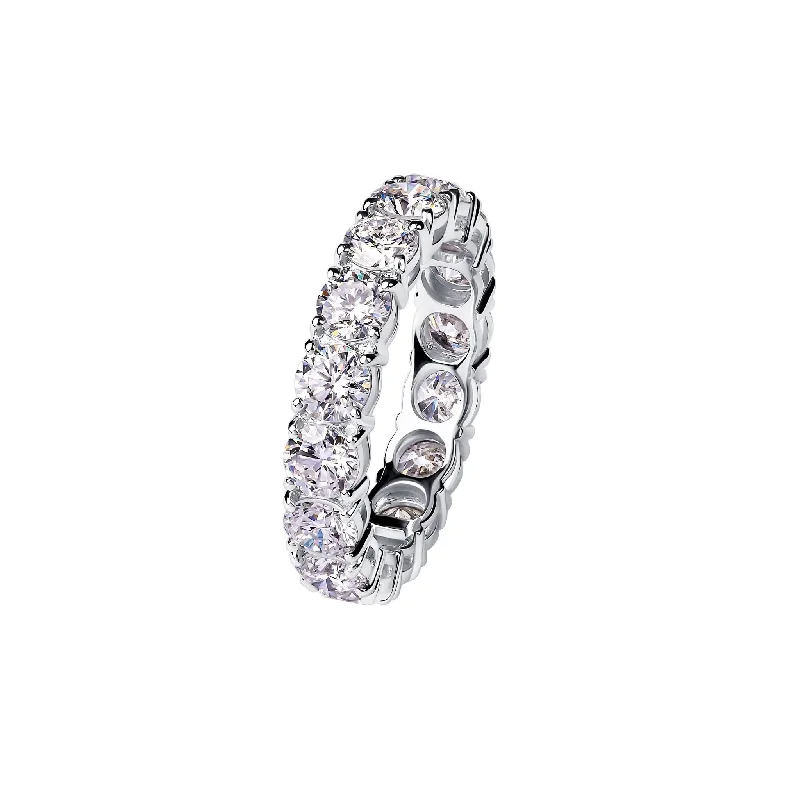 Rings For Tailored Fits-Classic Round Diamond Ring