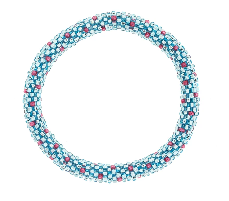 Bracelets For Playful Kids-8 inch Roll-On® Bracelet <br> Sparkly Spinner