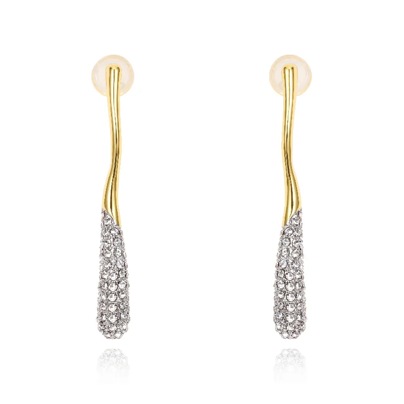 Earrings For Lazy Mornings-Betty CZ Drop Earring