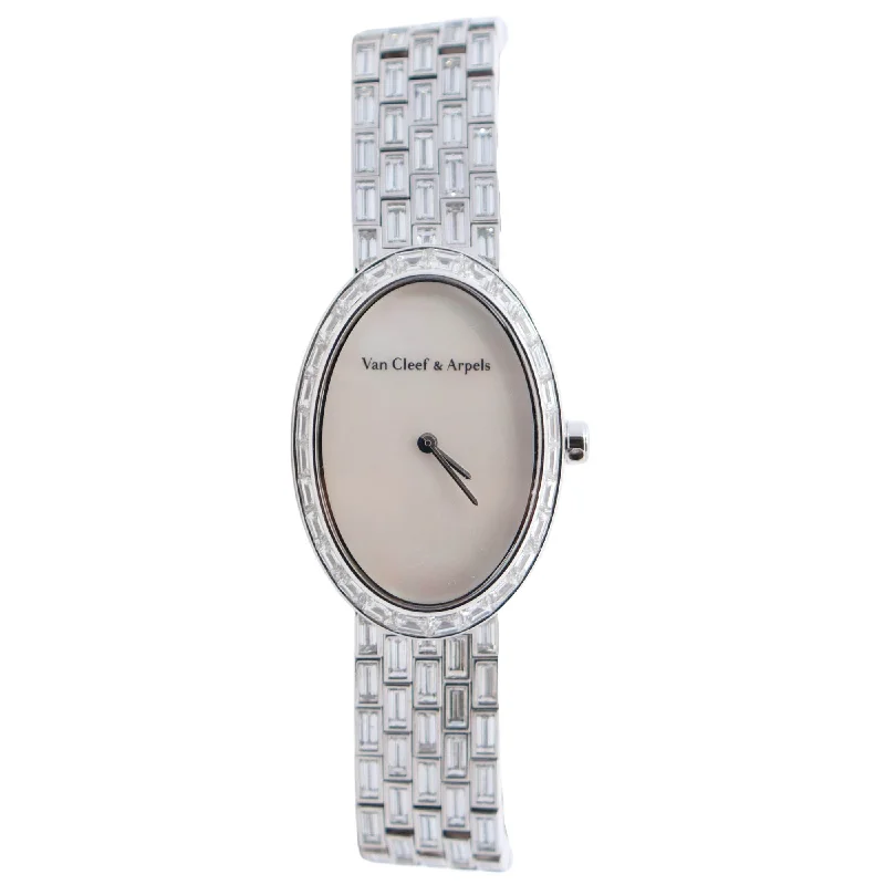 Best Grab Watches-Best Value Watches-Van Cleef Timeless 24mm White Dial Watch Ref# HH22351