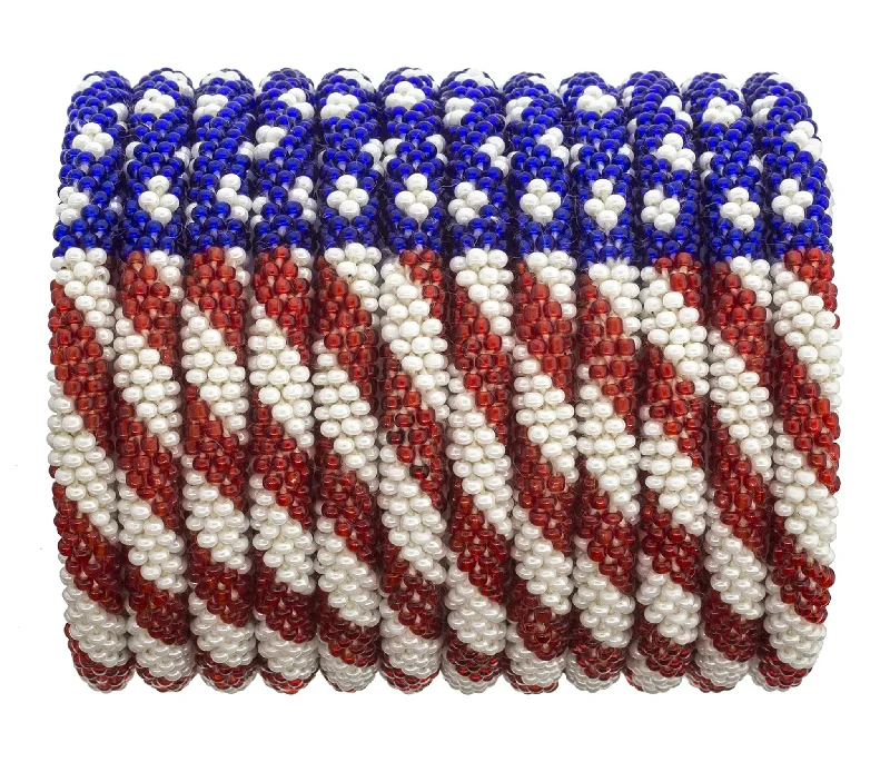 Bracelets Artisan Reviews-Rollies® (Kids) <br> Stars & Stripes