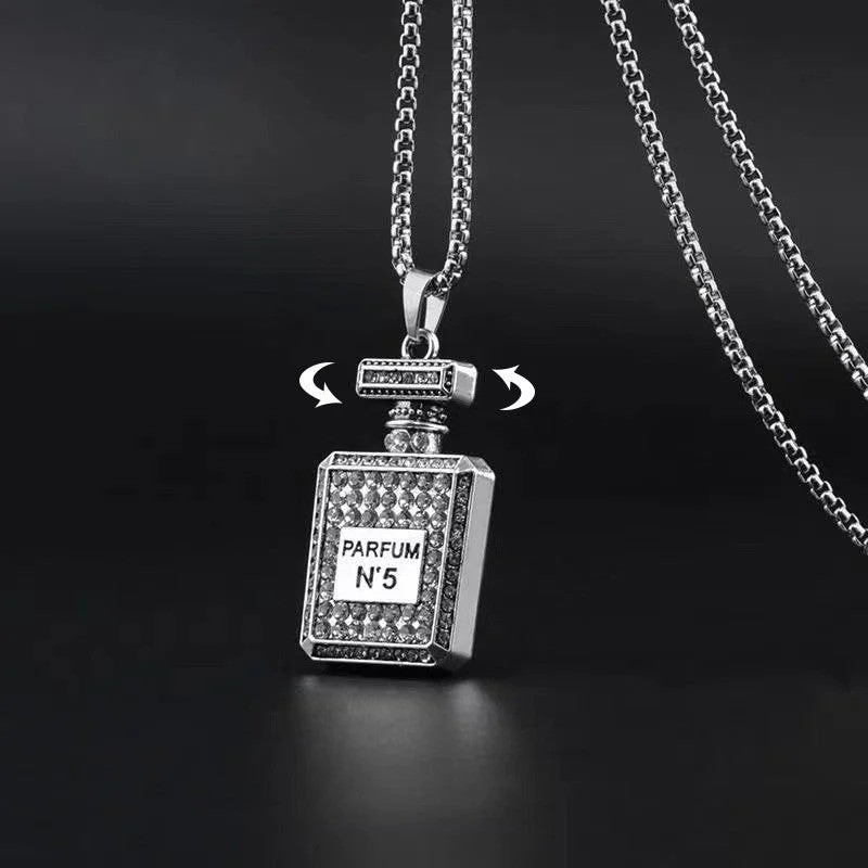 Xl0291 to Perfume Bottle with Steel Chain