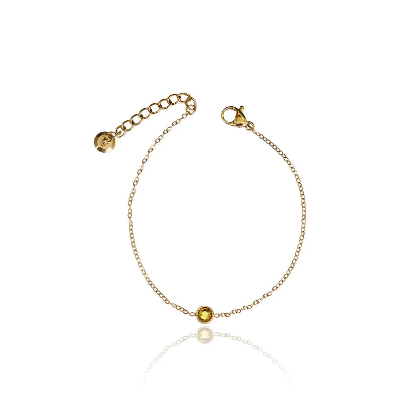 Bracelets-Yellow Diamond