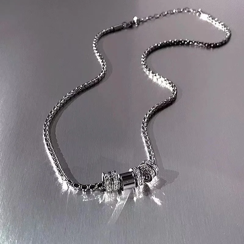 Lengthened Ring Necklace (47cm Long)