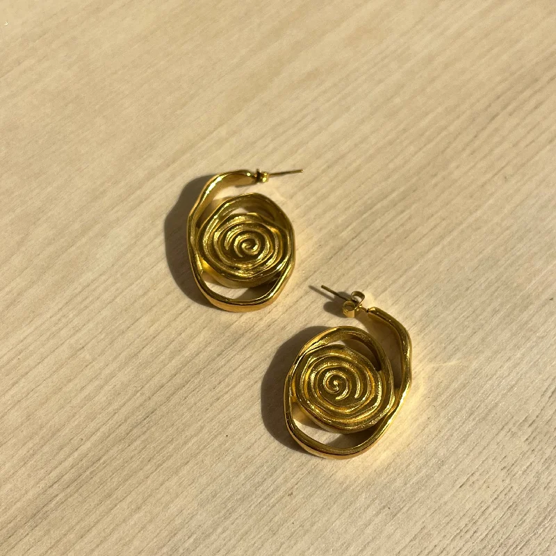 Thrift Earrings Online-Izzy Swirl Earring