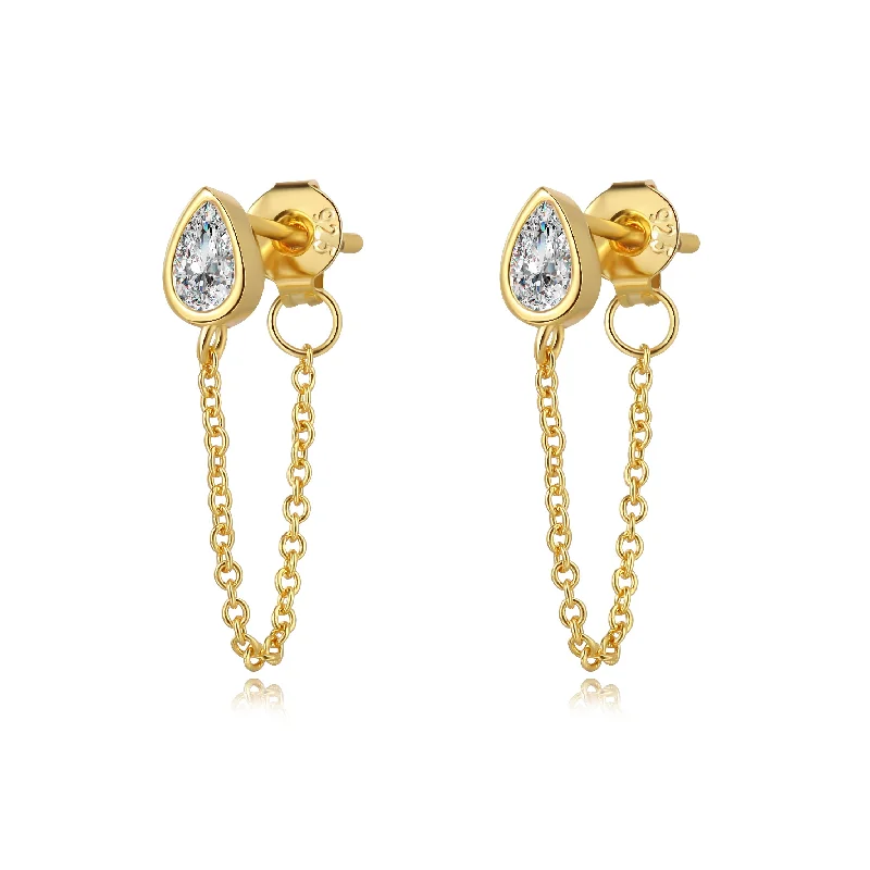 Earrings Flash Reviews-Bonnie Chain Earrings