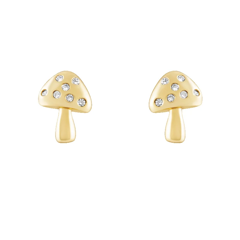 Most Hardy Earrings-Meadow Shroom Stud