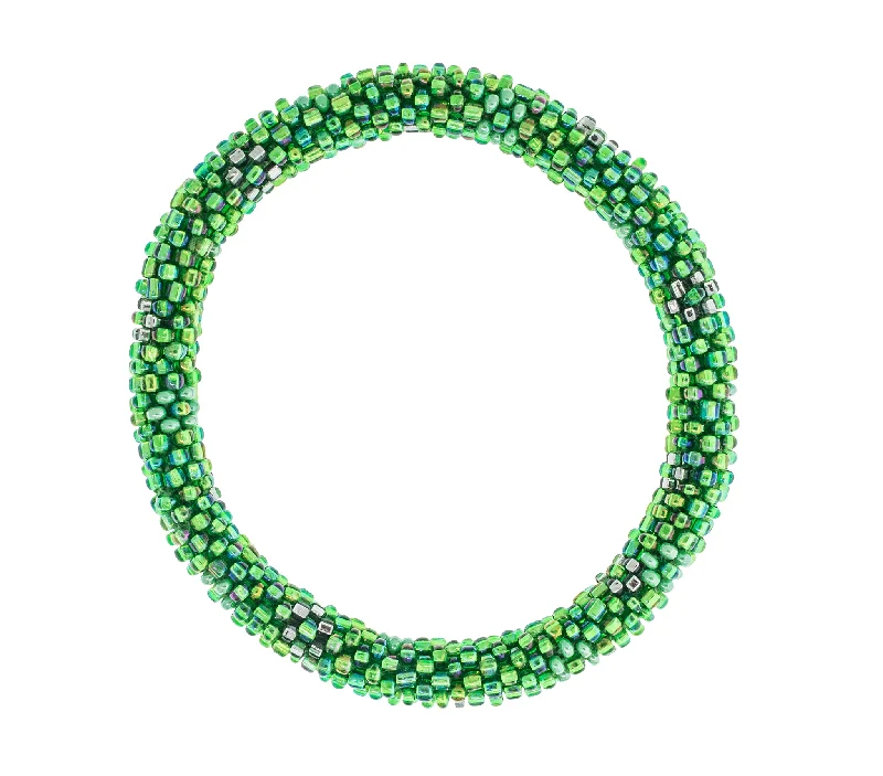 Bracelets For Wanderlust Days-8 inch Roll-On® Bracelet <br> Green With Envy