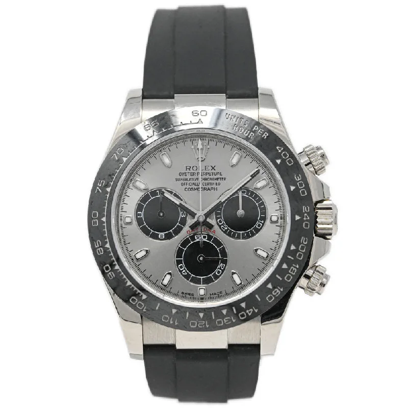 Premium Watches For Keepsakes-Luxury Watches For Gifts-Rolex Daytona 40mm Silver Dial Ref# 116519LN