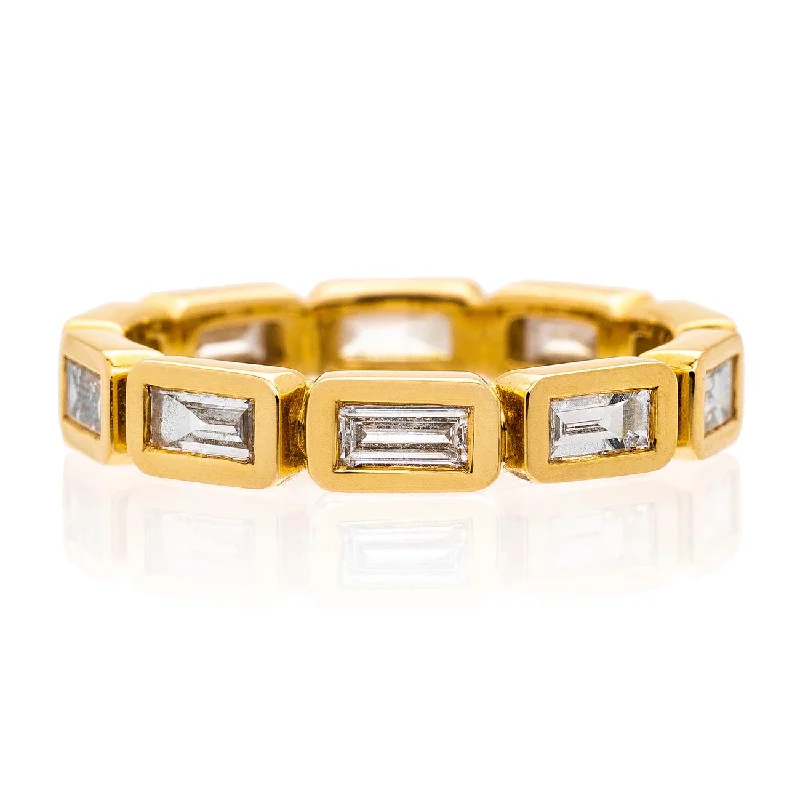 Rings For Growing Hands-Simone White Diamond Band