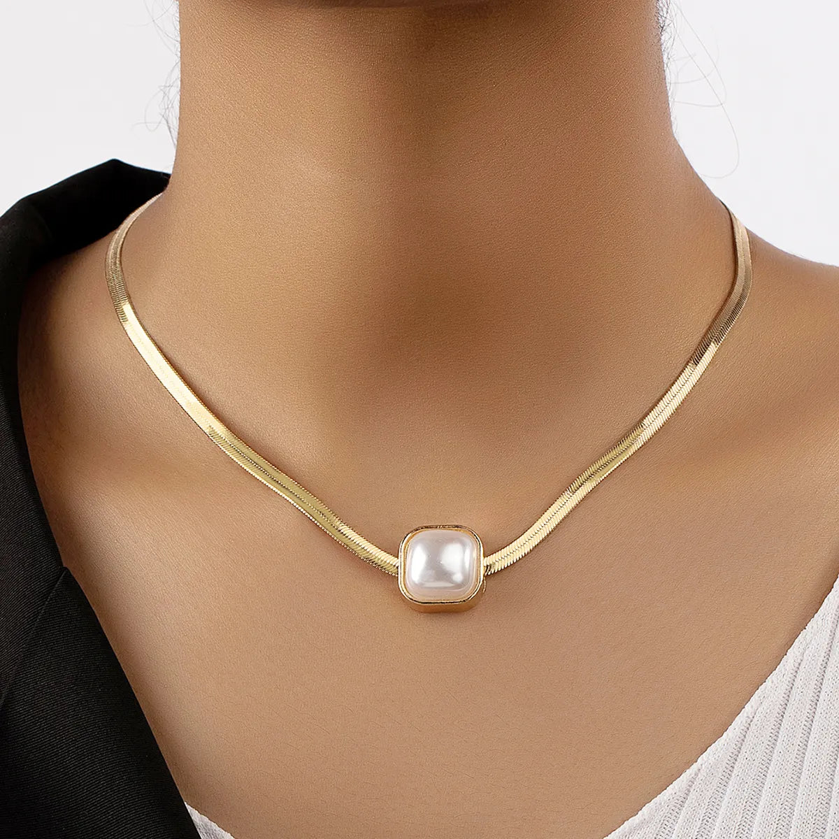 Necklaces For Fine Earrings-Elegant Commute Heart Shape Alloy Plastic Plating 14k Gold Plated Women's Pendant Necklace