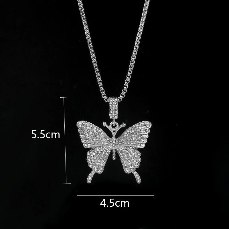 Xl0241 Butterfly with Steel Chain