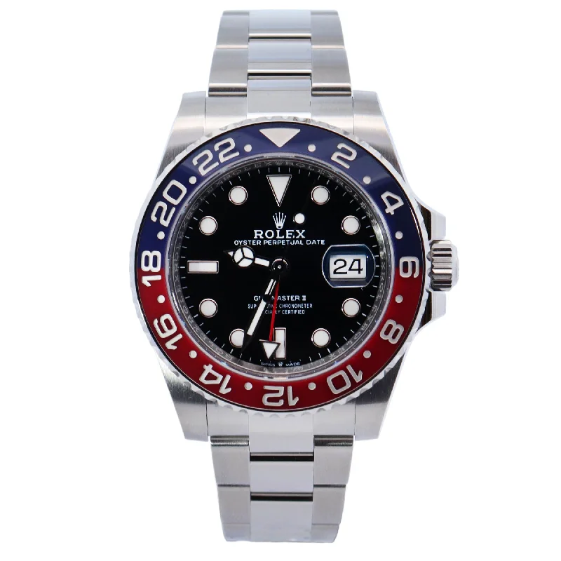 Watches Shine Guide-Watches Life Guide-Rolex GMT Master II 40mm Black Dial Ref# 126710BLRO