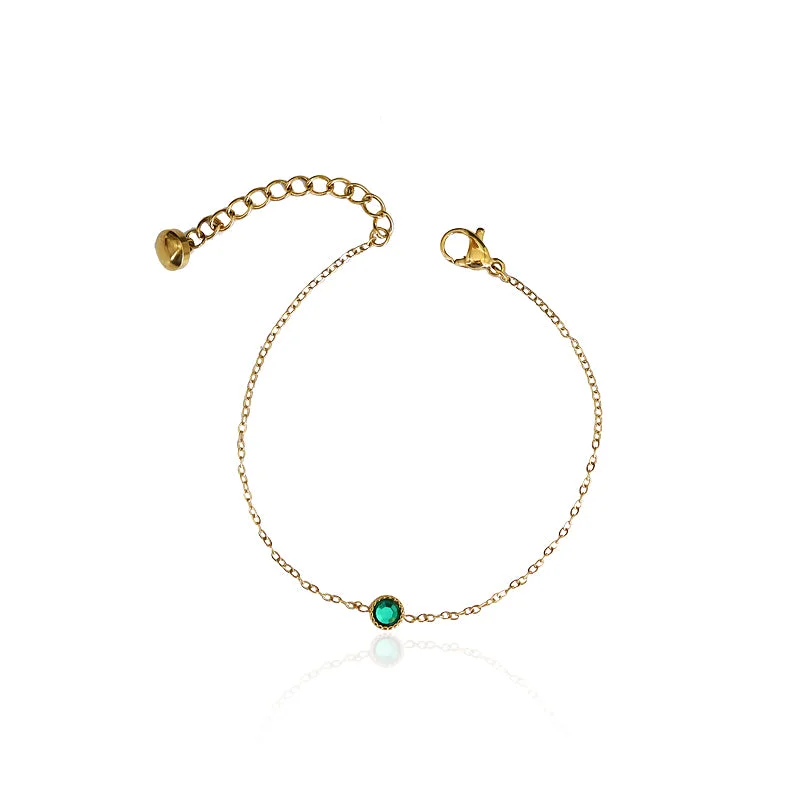 Bracelets-Green diamond