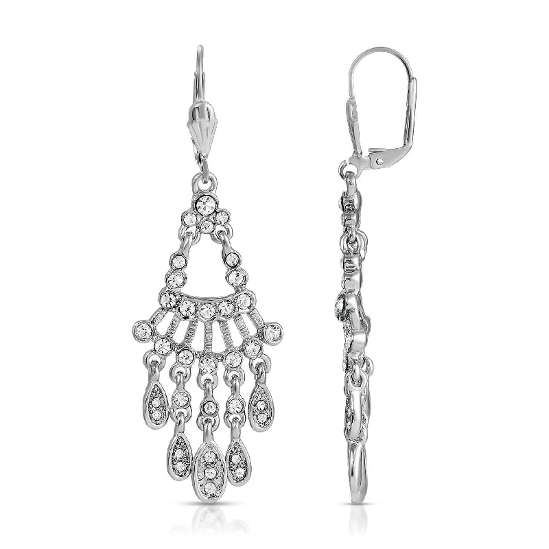 Trim Earrings For Class-2028 Jewelry Crystal Chandelier Drop Earrings