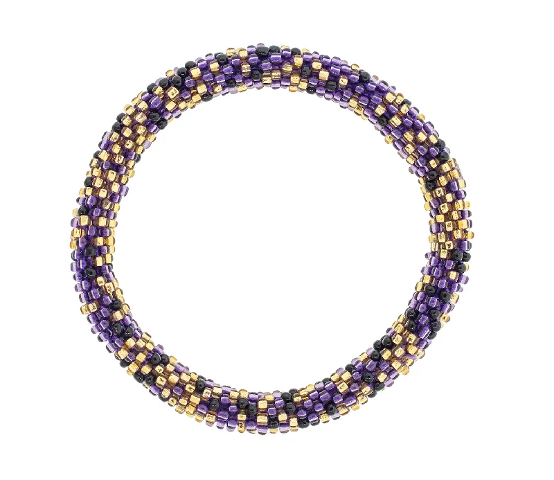 Best Twinkle Bracelets-Game Day Roll-On® Bracelet <br> Purple & Black Speckled