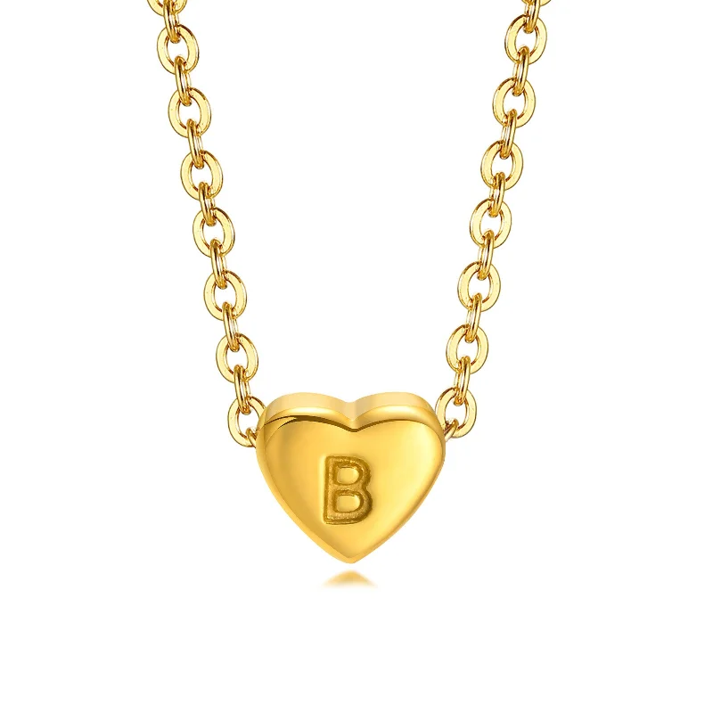 Gold Letter B