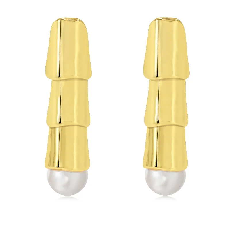 Earrings For Nightlife Fun-Sasha Pearl Statement Earring