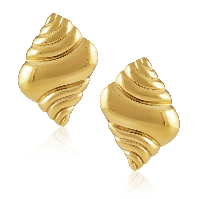 Most Hardy Earrings-Luliana Shell Earring