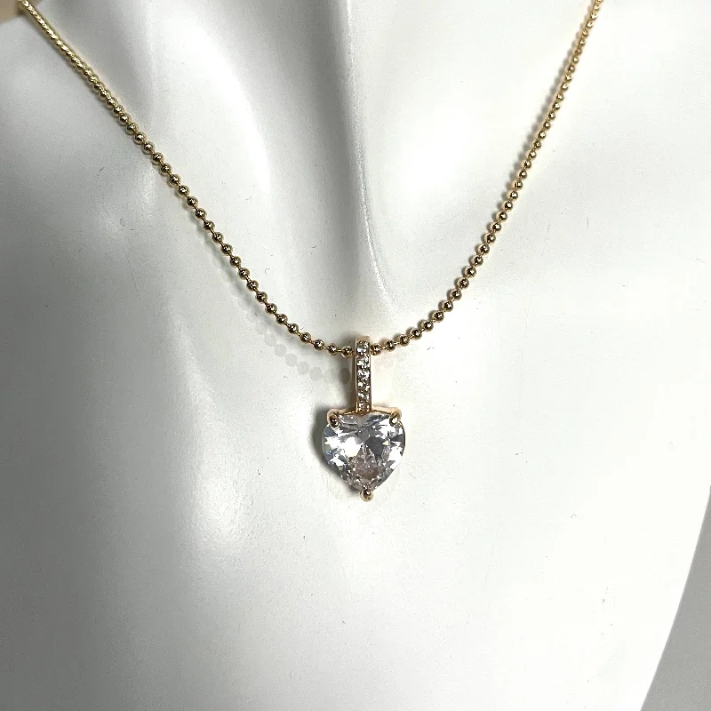 Transparent Heart Necklace (Bead Necklace)