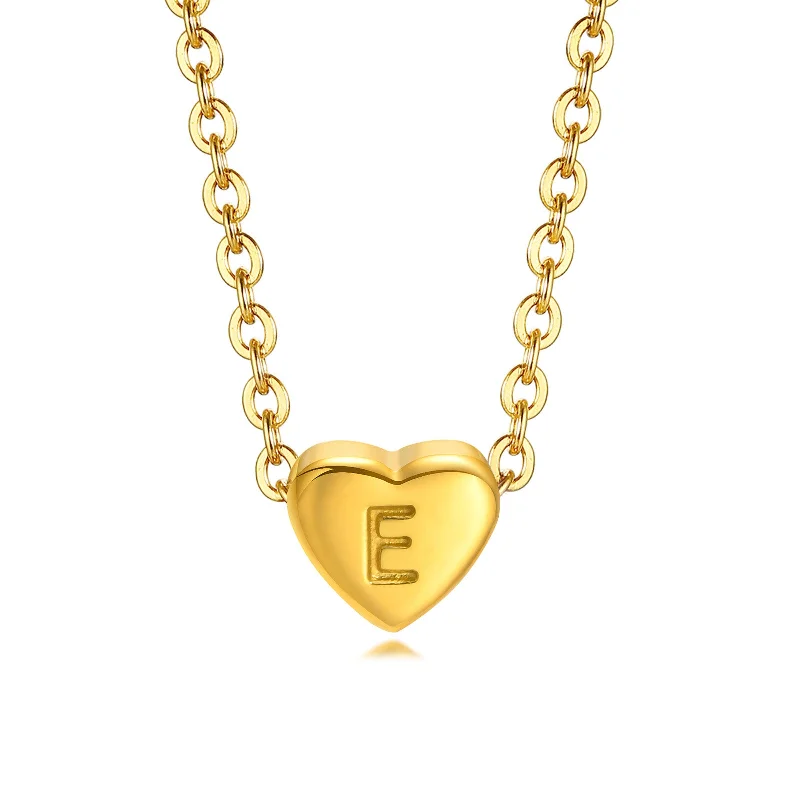 Gold Letter E