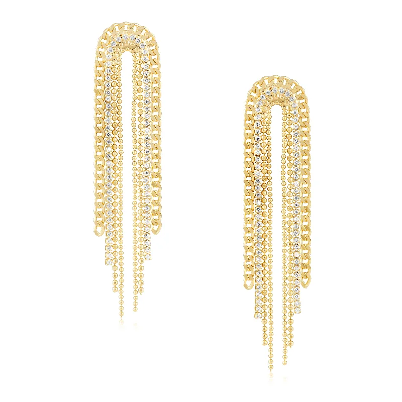 Earrings For Thin Strands-Noelle Drop Earring