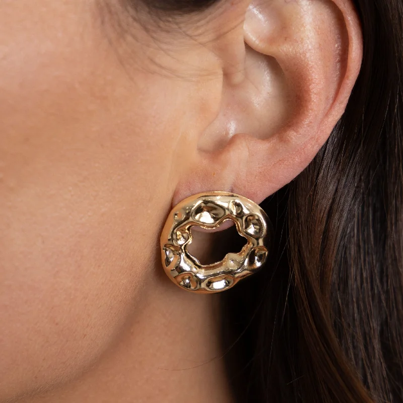 Soft Earrings For Pop-Polly Statement Stud