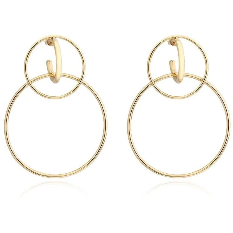 Earrings Vibe Guide-Kara Double Hoop