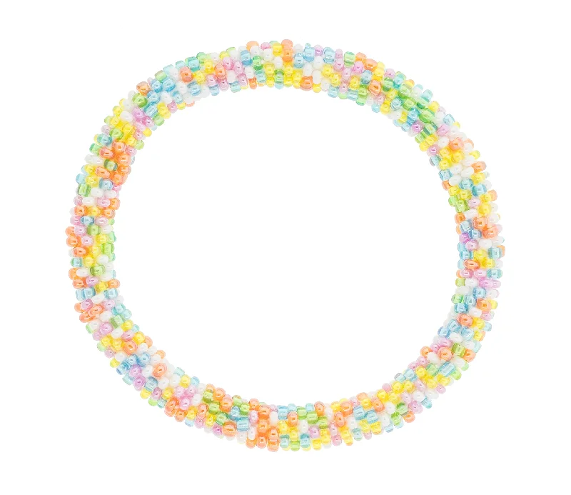 Bracelets For Seasoned Wearers-8 inch Roll-On® Bracelet <br> Tulip Speckled