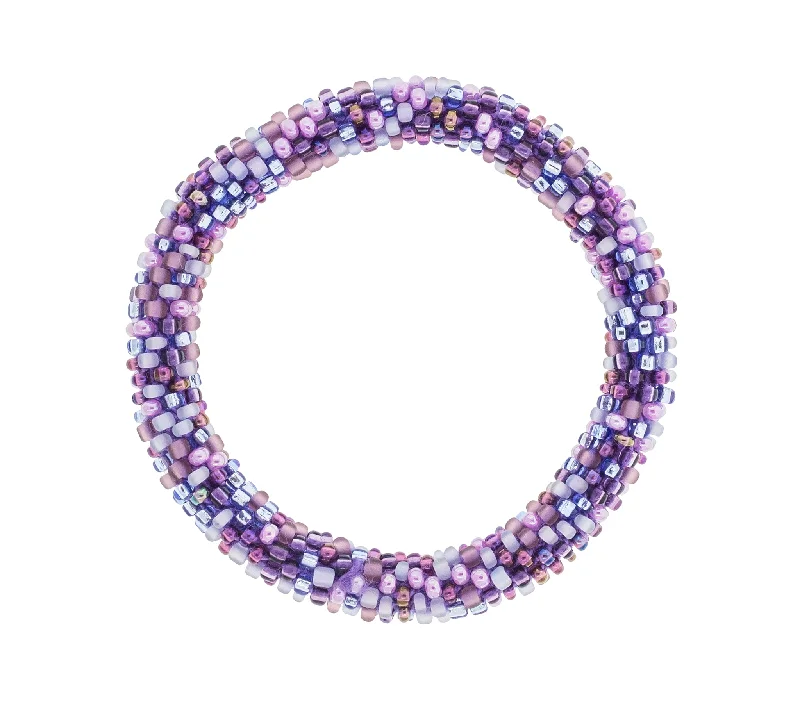 Bracelets Aura Hints-Rollies® (Kids) <br> Amethyst Speckled