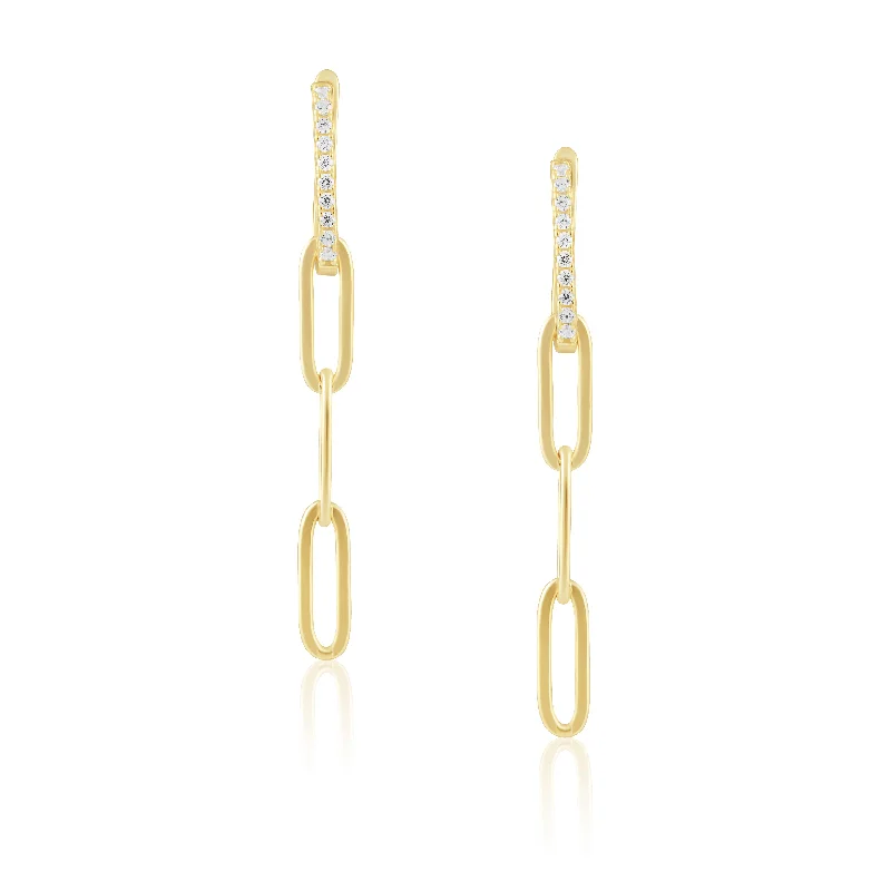 Earrings For Self Flair-Nina CZ Drop Earring