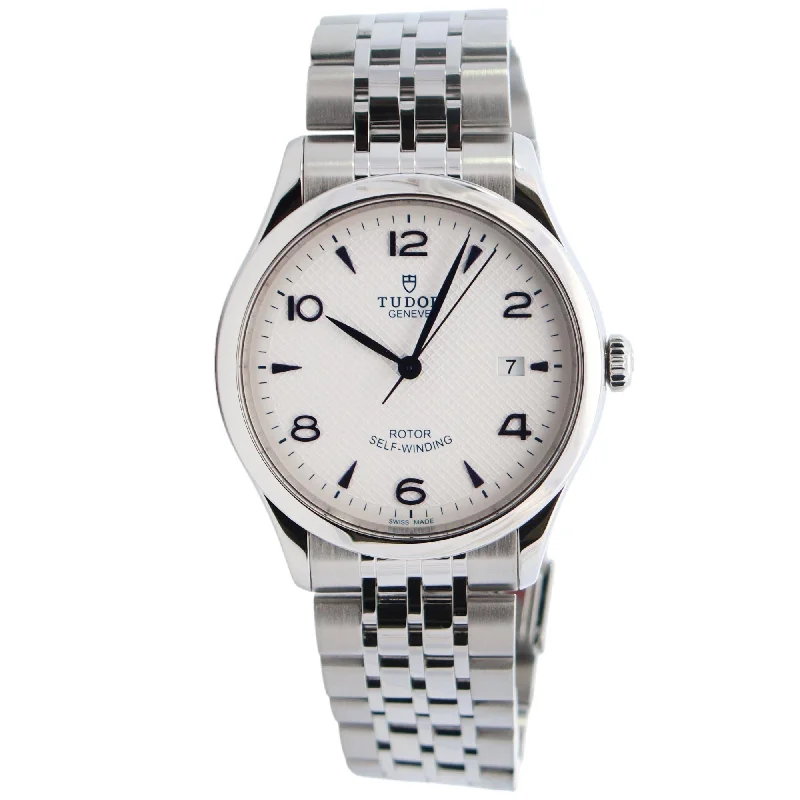 Watches For Smooth Design-Watches For Sleek Design-Tudor 1926 36mm White Dial Watch Ref# 91550