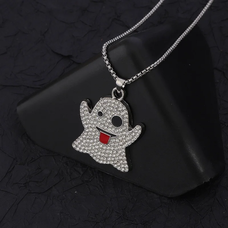 Xl0162 Diamond-Embedded Kid with Steel Chain