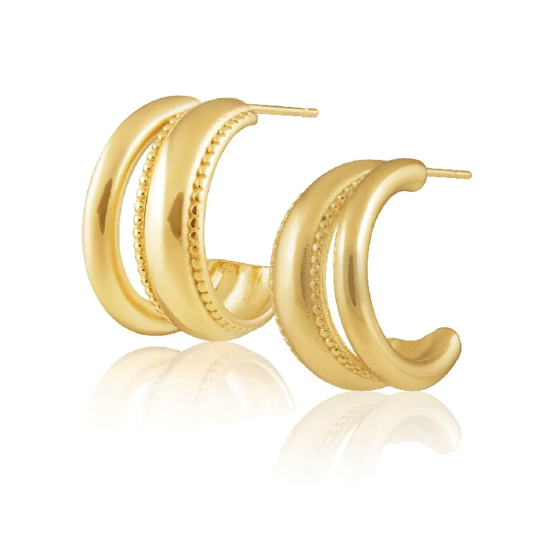 Earrings For Stage Looks-Portia Hoops