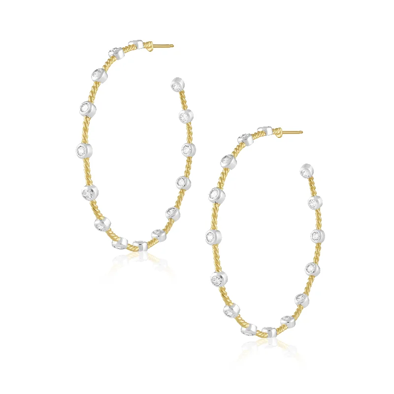 Earrings Look Chart-Simone CZ Hoop