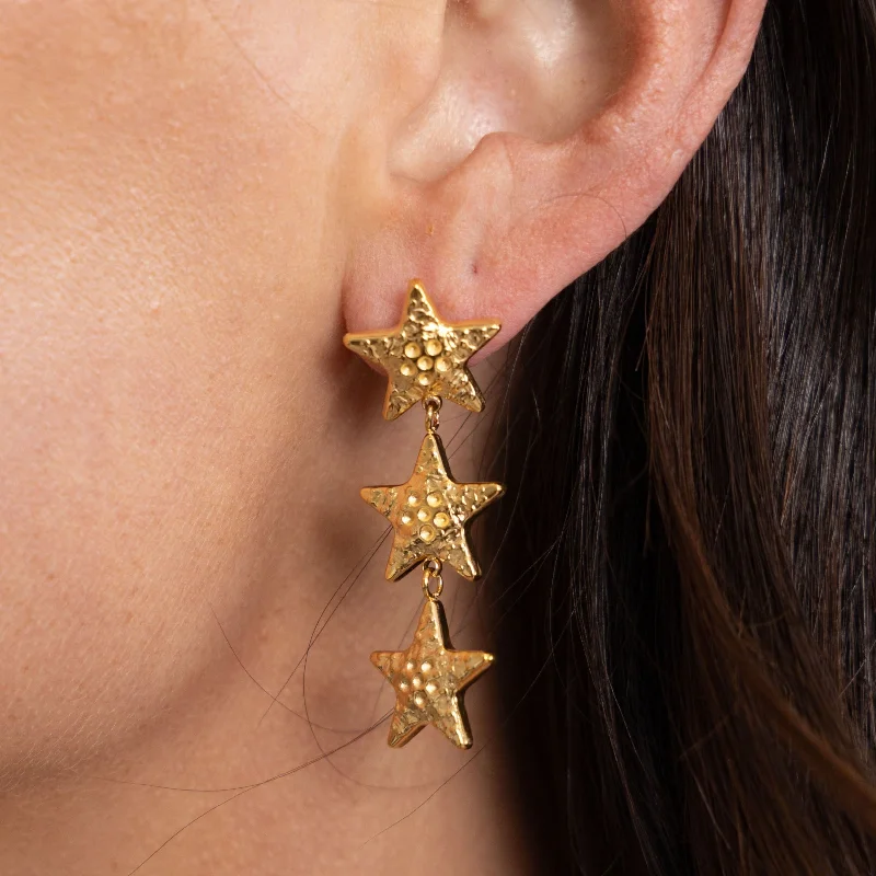 Earrings Beam Rating-Star Drop Earring