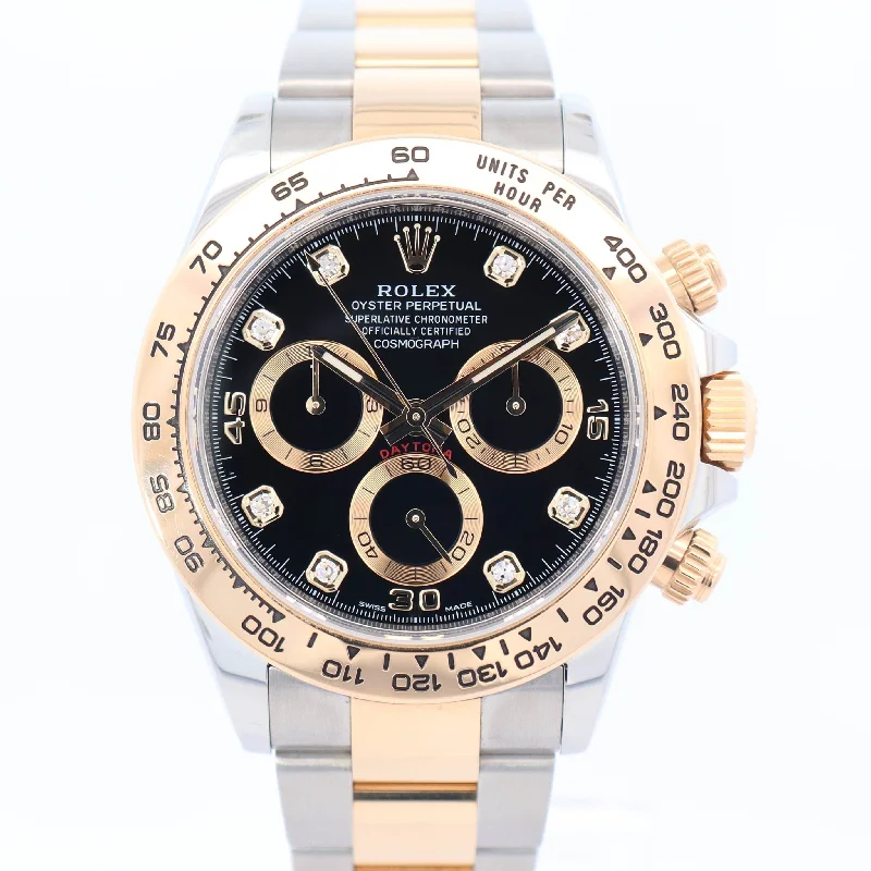 Watches For Hot Flair-Watches For Summer Vibes-Rolex Daytona 40mm Black Dial Watch Ref# 116503