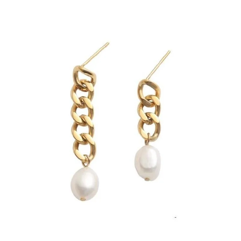 Earrings For Made Gifts-Tucker Pearl Drops