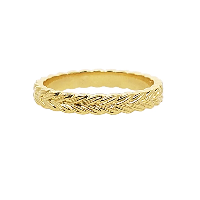 Rings For Frenzied Days-Braid Band