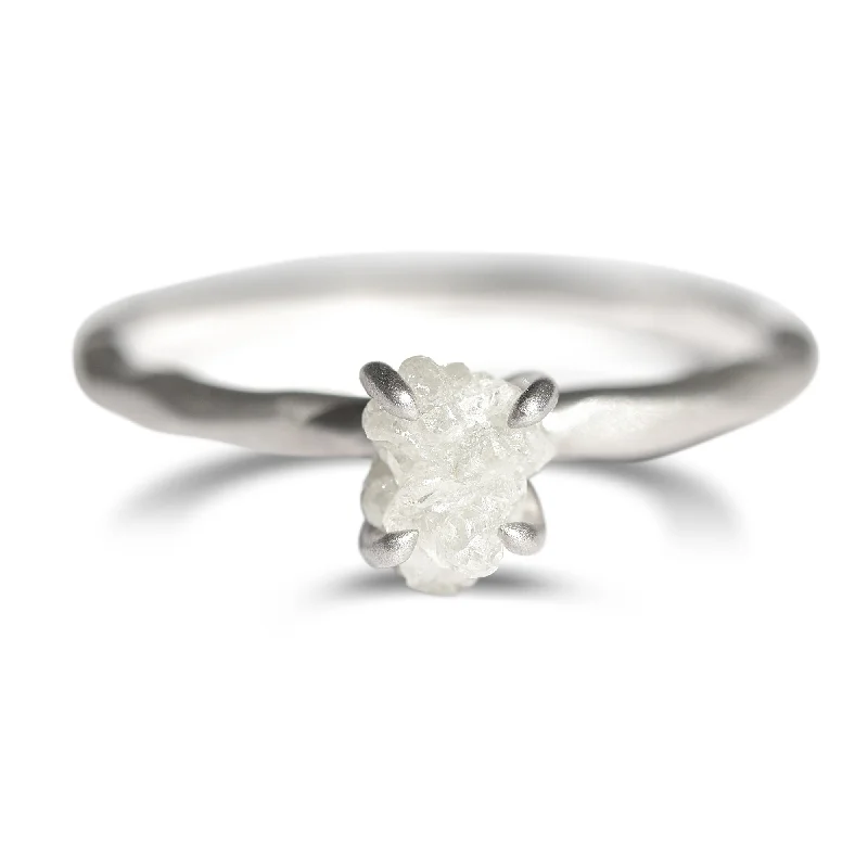 Best Thrift Rings-Ilan Ring - A naturally contoured rough diamond engagement ring