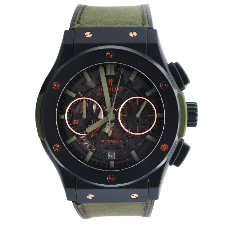 Watches Precision Rating-Watches Time Precision-Hublot Classic Fusion 45mm Openwork Dial Watch Ref# 525.CI.0180.NR.HOW