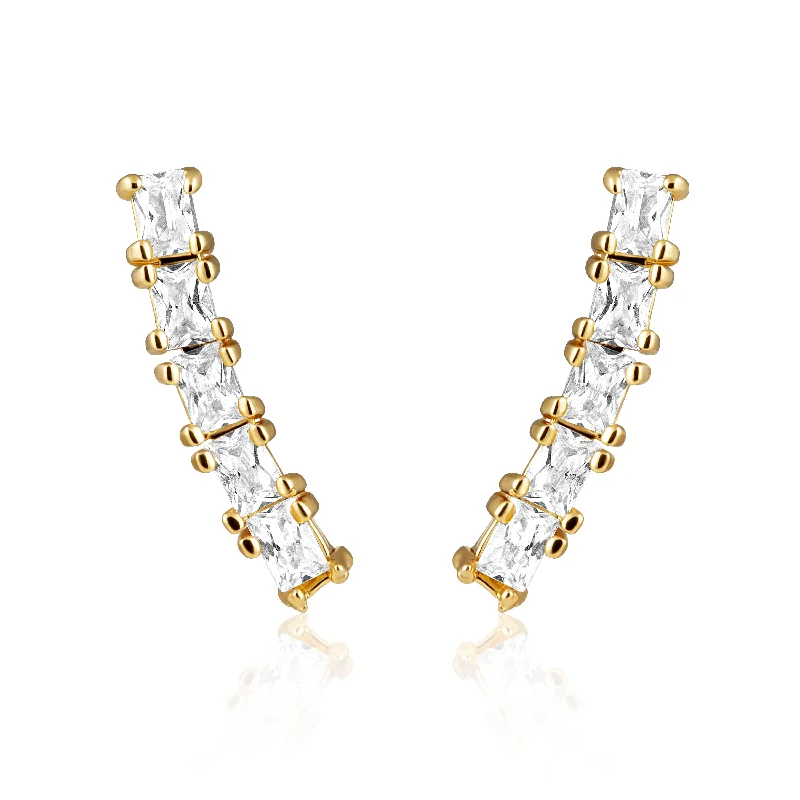 Earrings Cure Tips-Millie Bar Studs