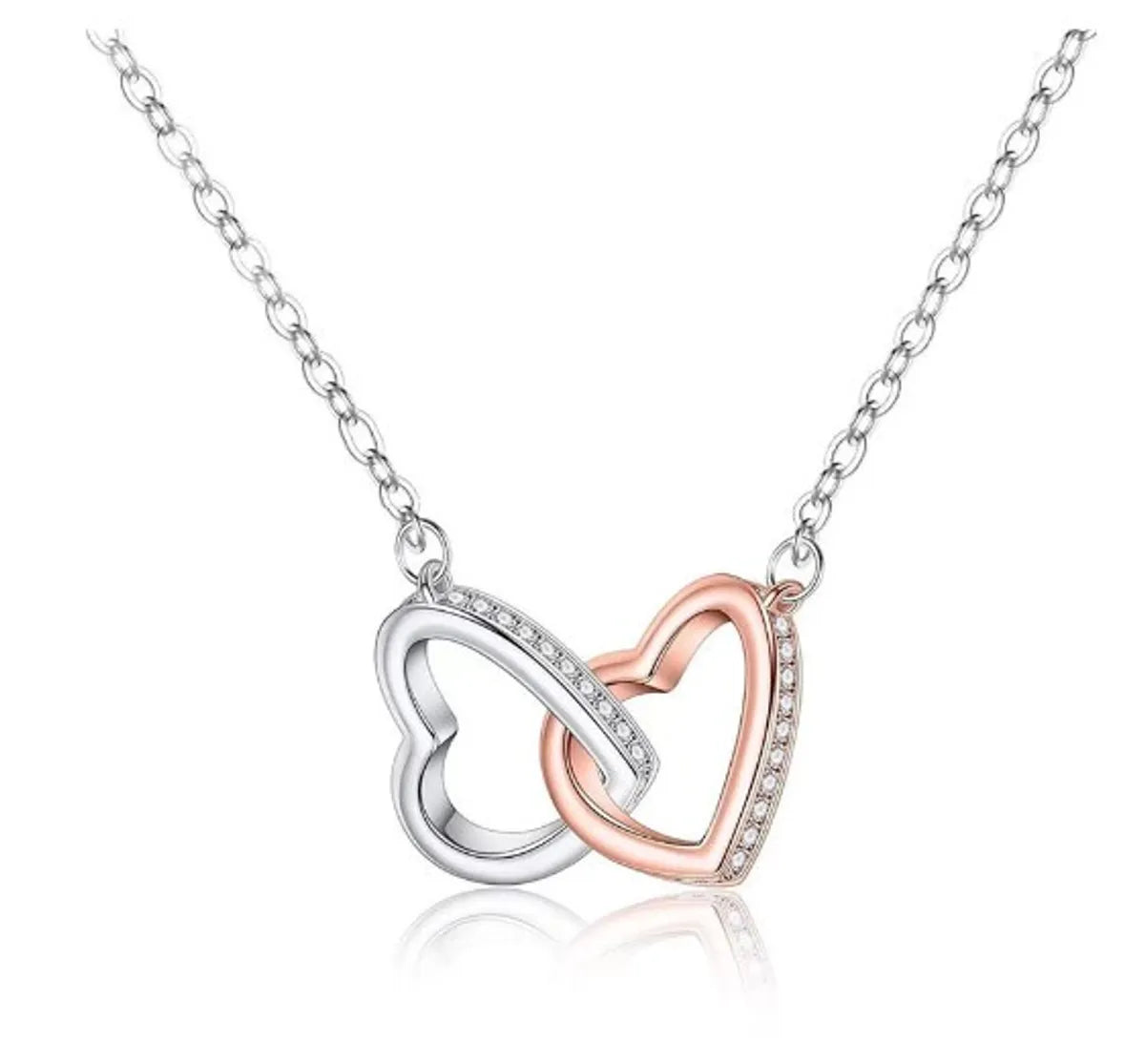 Necklaces Look Tutorial-Mama Heart Shape Alloy Copper Zircon Pendant Necklace In Bulk