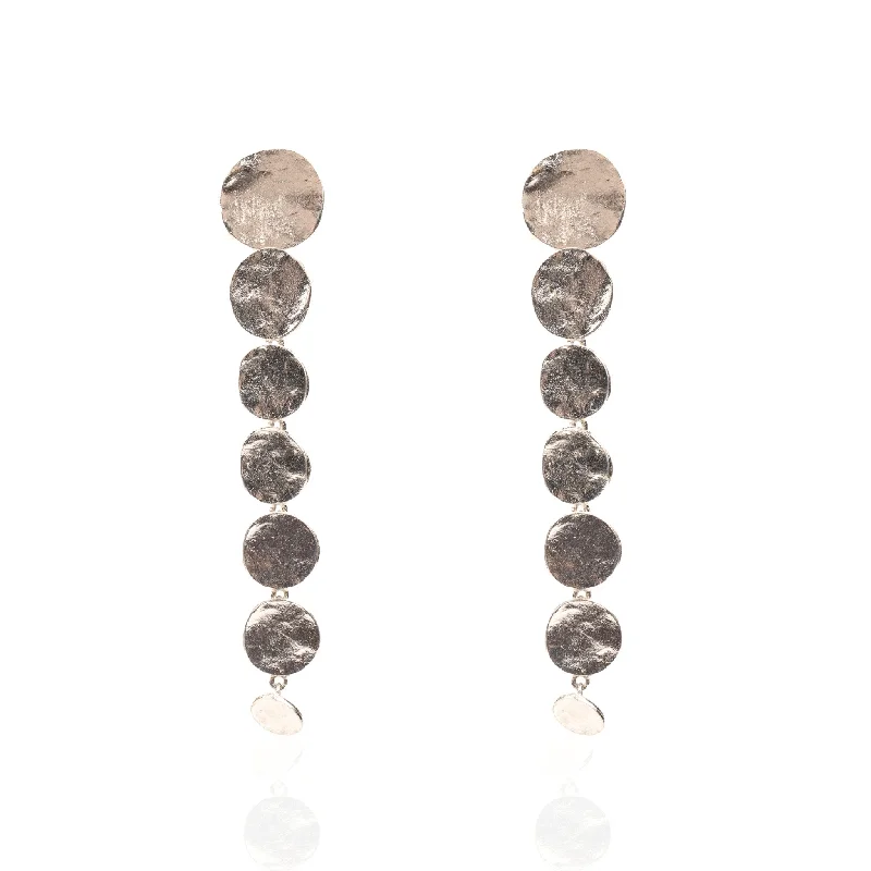 Earrings For Dull Days-Diana Dangles - Silver