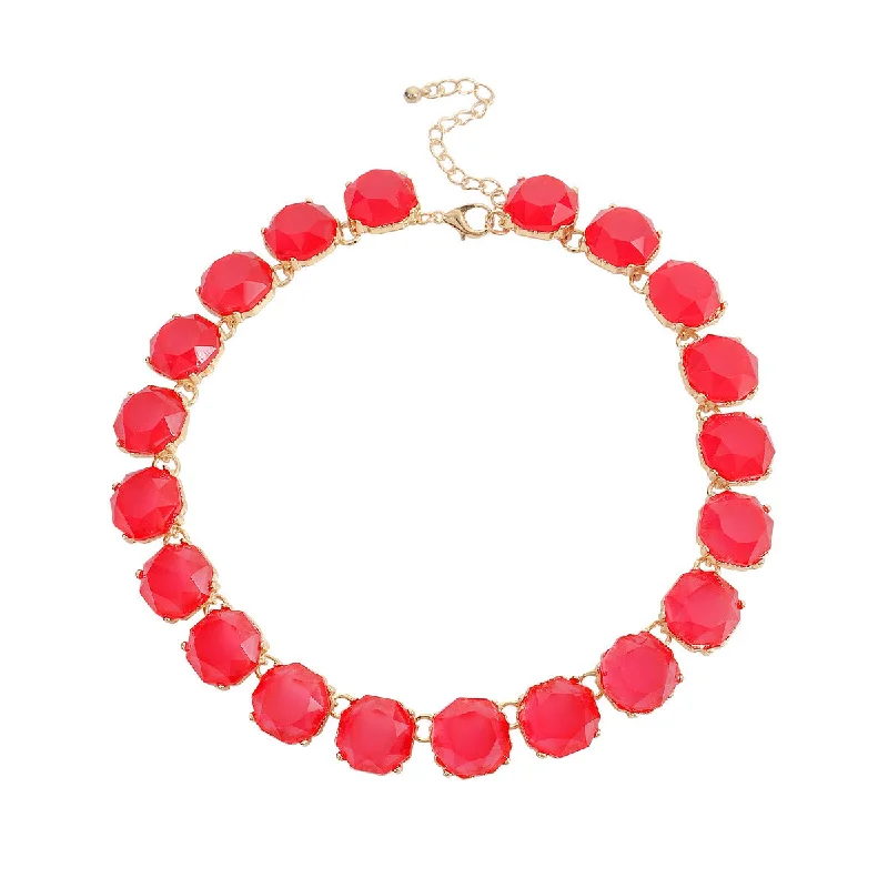 20 Pieces Diamond Red